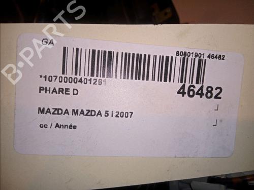 Used Right headlight MAZDA 5 (CR) 2.0 CD (CR19) (110 hp) 23177675