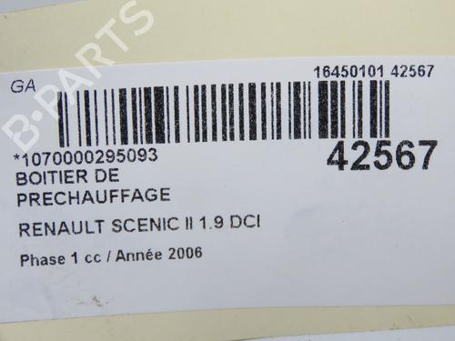 Used Electronic module Electronic module RENAULT GRAND SCÉNIC II (JM0/1_) 1.9 dCi (JM14) (131 hp) 10396388 10396388