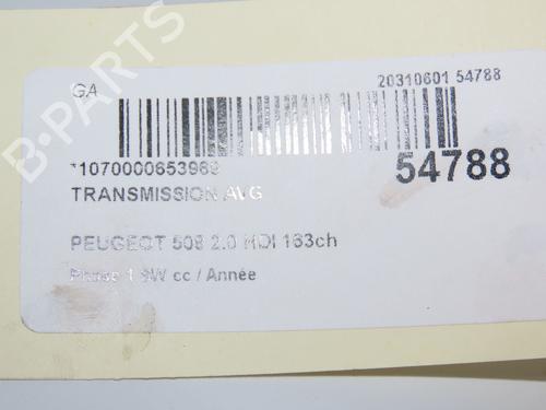 Used Left front driveshaft PEUGEOT 508 SW I (8E_) 2.0 HDi (163 hp) 31120222