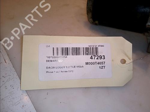 Starter DACIA LODGY (JS_) 1.2 TCe (JSAY, JSM0) | BP12354667M8 