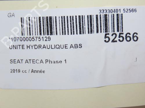 ABS Bremseaggregat SEAT ATECA (KH7, KHP) 1.6 TDI (115 hp) 28829962