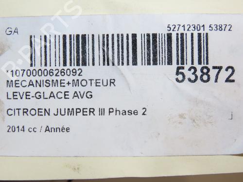 Used Front left window mechanism CITROËN JUMPER II Van 2.2 HDi 130 (130 hp) 28831198
