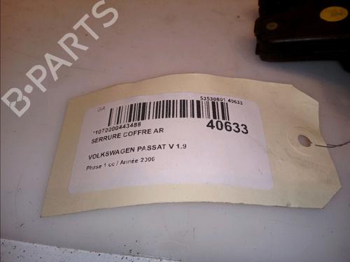 Used Tailgate lock VW PASSAT B6 (3C2) 1.9 TDI (105 hp) 13301411