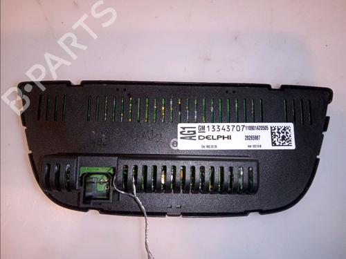 Climate control OPEL ASTRA J (P10) 1.7 CDTI (68) | BP11921395I5