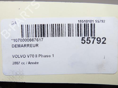 Used Starter Starter VOLVO V70 III (135) D5 (185 hp) 40484772 40484772