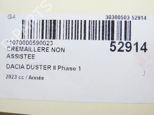 Styregear/Snekke DACIA DUSTER (HM_) 1.3 TCe 150 (HMM3) (150 hp) 28829664
