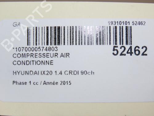 AC compressor HYUNDAI ix20 (JC) 1.4 | BP24344358M34  - Image 8