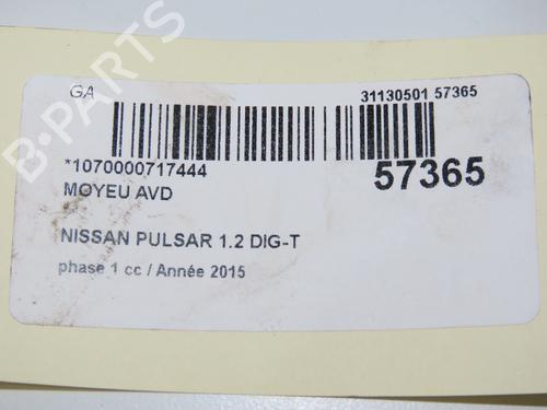 Left front steering knuckle NISSAN PULSAR Hatchback (C13) 1.2 DIG-T | BP32332328M25  - Image 6