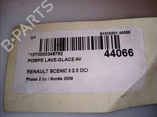 Washer pump RENAULT SCÉNIC II (JM0/1_) 2.0 dCi (JM1K) | BP14881649E24 