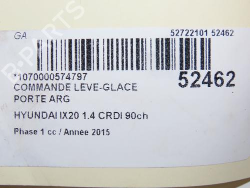 Left rear window switch HYUNDAI ix20 (JC) 1.4 | BP23064697I29