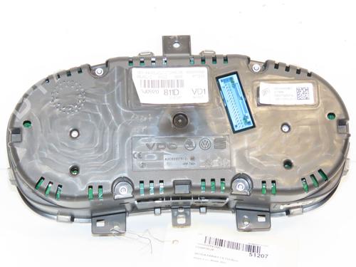 Used Instrument cluster SKODA FABIA II (542) 1.6 TDI (90 hp) 28830451