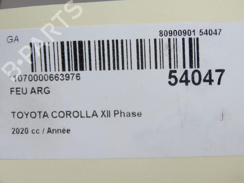 Achterlicht links Achterlicht links TOYOTA COROLLA Hatchback (_E21_, _EA1_, _EH1_) 1.8 Hybrid (ZWE211, ZWE219) (122 hp) 36958629 36958629