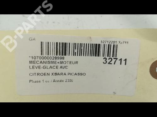 Front right window mechanism CITROËN XSARA PICASSO (N68) 1.6 HDi | BP9592954C23 