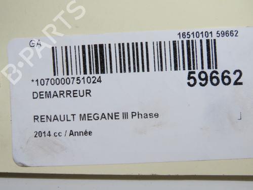 Starter RENAULT MEGANE III Hatchback (BZ0/1_, B3_) 1.2 TCe (BZ2B, BZ11) | BP36582944M8 - Image 7