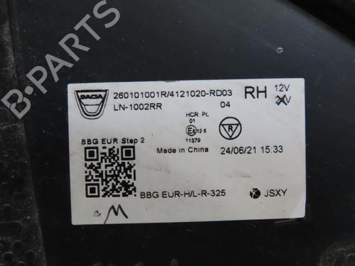 Right headlight DACIA SPRING EV (B6M1) | BP28832477C29 