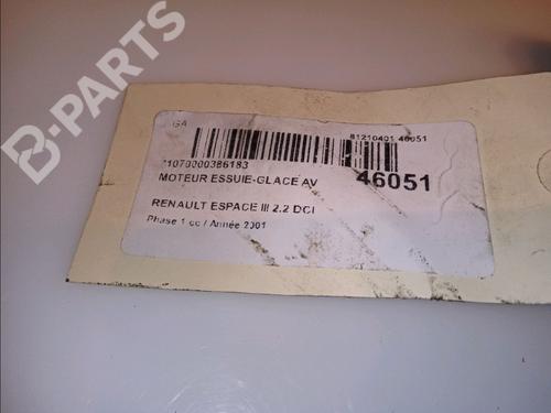 Front wiper motor RENAULT ESPACE III (JE0_) 2.2 dCi (JE0S) | BP11104637M29 