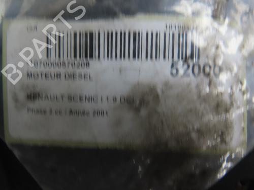 Motor RENAULT SCÉNIC I MPV (JA0/1_, FA0_) 1.9 dCi (JA05, JA1F) (102 hp) 28966798
