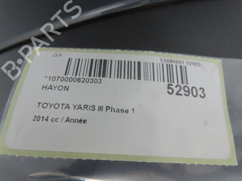 Tailgate TOYOTA YARIS (_P13_) 1.5 Hybrid (NHP130_, NHP130) | BP28832167C6 