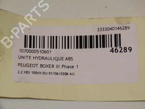 ABS pump PEUGEOT BOXER Van 2.2 HDi 100 | BP17527750M43 