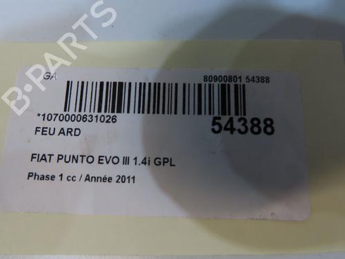 Used Right taillight Right taillight FIAT PUNTO (199_) 1.4 (199AXB1A, 199BXB1A, 199BXB11, 199AXB11) (78 hp) 33728178 33728178