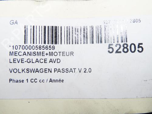Front right window mechanism VW PASSAT CC B6 (357) 2.0 TDI | BP36939852C23  - Image 5