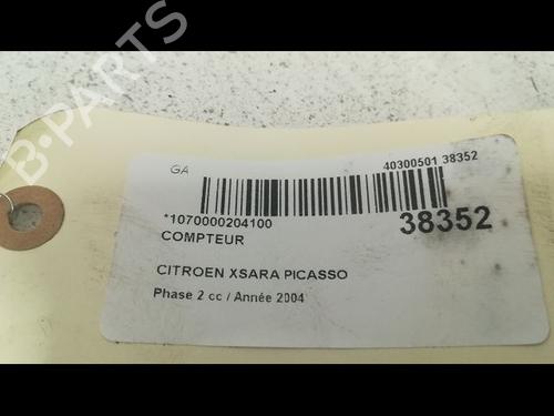 Instrument cluster CITROËN XSARA PICASSO (N68) 1.6 HDi | BP23174797C47 