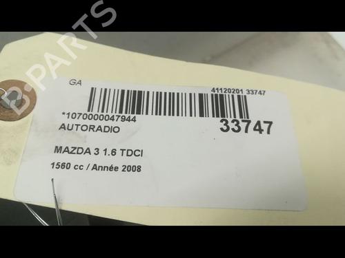 Used Radio MAZDA 3 (BK) 1.6 DI Turbo (109 hp) 9593826