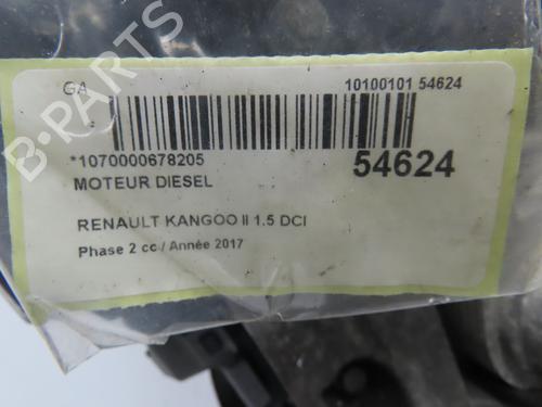 Motor RENAULT KANGOO Express (FW0/1_) 1.5 dCi 75 (FW07, FW10, FW04) (75 hp) 32740647