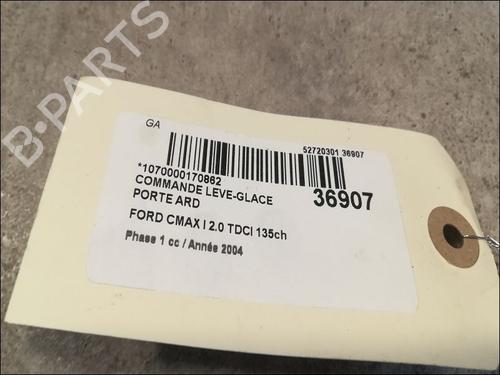 Right rear window switch FORD FOCUS C-MAX (DM2) 2.0 TDCi | BP9601965I28 - Image 3