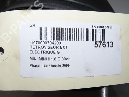 left-mirror-mini-mini-r56-2005-2006-2007-2008-2009-2010-2011-2012-2013-2014-37479648 main image