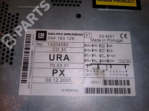 Radio OPEL ASTRA H GTC (A04) 1.9 CDTI (L08) | BP11921414E6 