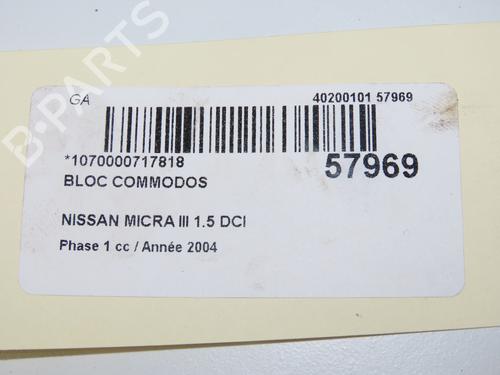 Steering column stalk NISSAN MICRA III (K12) 1.5 dCi | BP32399652I23 