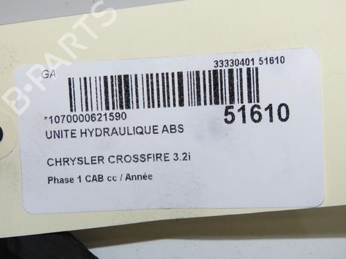 Used ABS pump ABS pump CHRYSLER CROSSFIRE 3.2 (218 hp) 40554257 40554257