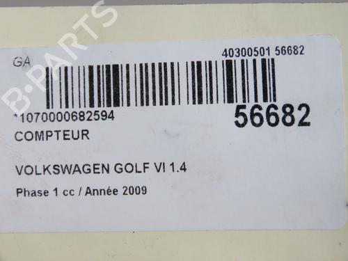 Instrument cluster VW GOLF VI (5K1) 1.4 TSI | BP36791324C47 - Image 5