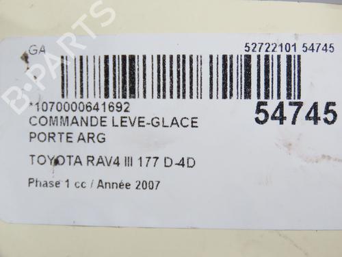 Used Left rear window switch TOYOTA RAV 4 III (_A3_) 2.2 D 4WD (ALA30_, ALA30R) (177 hp) 31120978