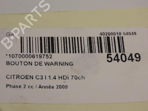 Warning switch CITROËN C3 I (FC_, FN_) 1.4 HDi | BP29441708I22 