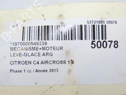 Rear left window mechanism CITROËN C4 AIRCROSS 1.6 HDi 115 | BP29318799C24 