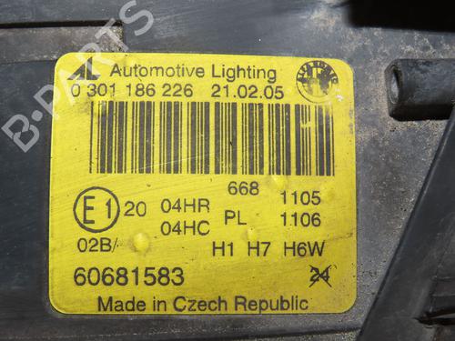 Used Right headlight ALFA ROMEO GT (937_) 1.9 JTD (937CXN1B) (150 hp) 29441822