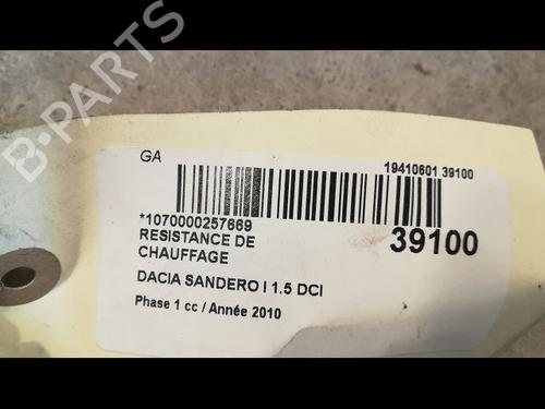 Varmeblæsermodstand DACIA SANDERO 1.5 dCi (68 hp) 11677225