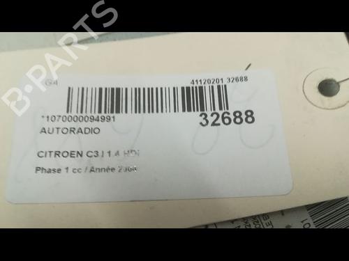 Used Radio Radio CITROËN C3 I (FC_, FN_) 1.4 HDi (68 hp) 23174894 23174894