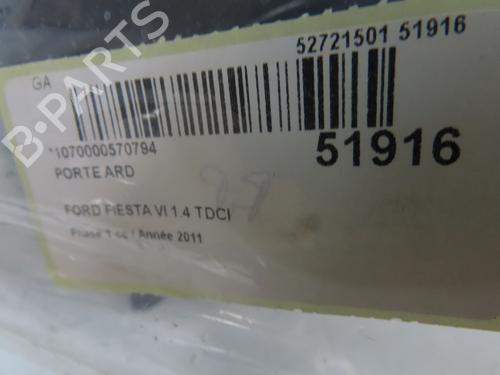 Dør høyre bak FORD FIESTA VI (CB1, CCN) 1.4 TDCi | BP28968967C5 