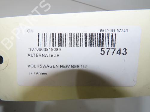 Alternator VW BEETLE Convertible (5C7, 5C8) 2.0 TDI | BP39893806M7 - Image 4