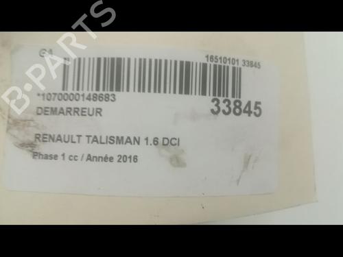 Used Starter Starter RENAULT TALISMAN (LP_) 1.6 dCi 160 (160 hp) 9600492 9600492