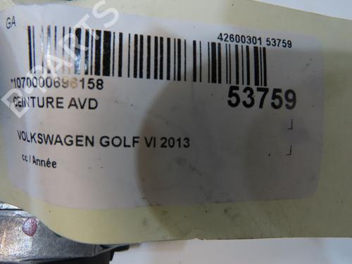Used Front right seatbelt Front right seatbelt 38527477 38527477