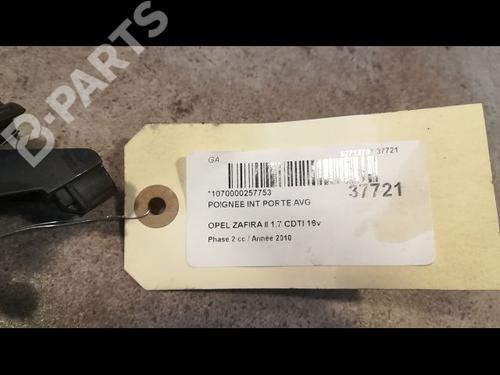 Front left interior door handle OPEL ZAFIRA / ZAFIRA FAMILY B (A05) 1.7 CDTI (M75) | BP9610675I13 