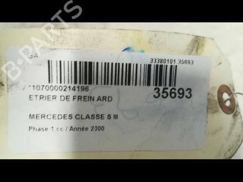 Right rear brake caliper MERCEDES-BENZ S-CLASS (W220) S 600 (220.878, 220.178) | BP14876995M106 