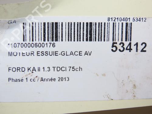 front-wiper-motor-ford-ka-ru8-2008-2009-2010-2011-2012-2013-2014-2015-2016-28969826 main image