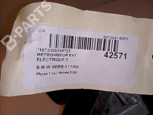 Right mirror BMW 1 (E87) 120 d | BP11102548C27 