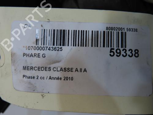 Left headlight MERCEDES-BENZ A-CLASS (W169) A 180 CDI (169.007, 169.307) | BP38474552C28 - Image 2