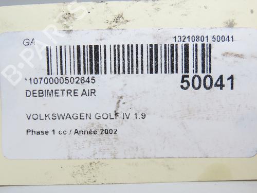 Used Mass air flow sensor VW GOLF IV (1J1) 1.9 TDI (130 hp) 24705858